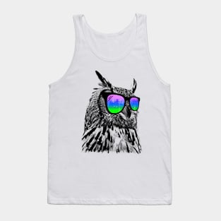 Cool Owl Tank Top